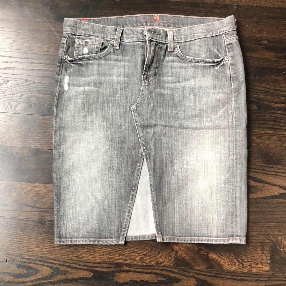 7 for all mankind Jean Skirt.